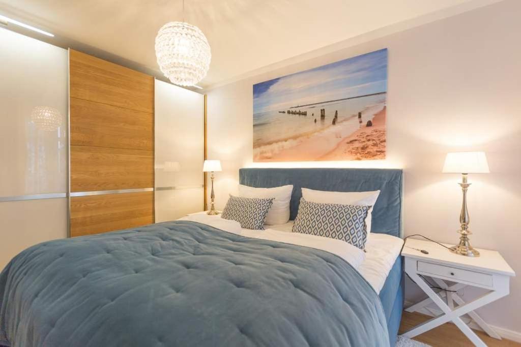 شقة Haus Am Kurpark, App Ahlbeck هيرينجسدورف المظهر الخارجي الصورة